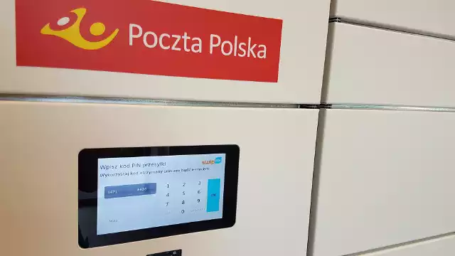 Tak wygląda pierwszy automat paczkowy Poczty Polskiej. Działa podobnie jak paczkomat Inpostu