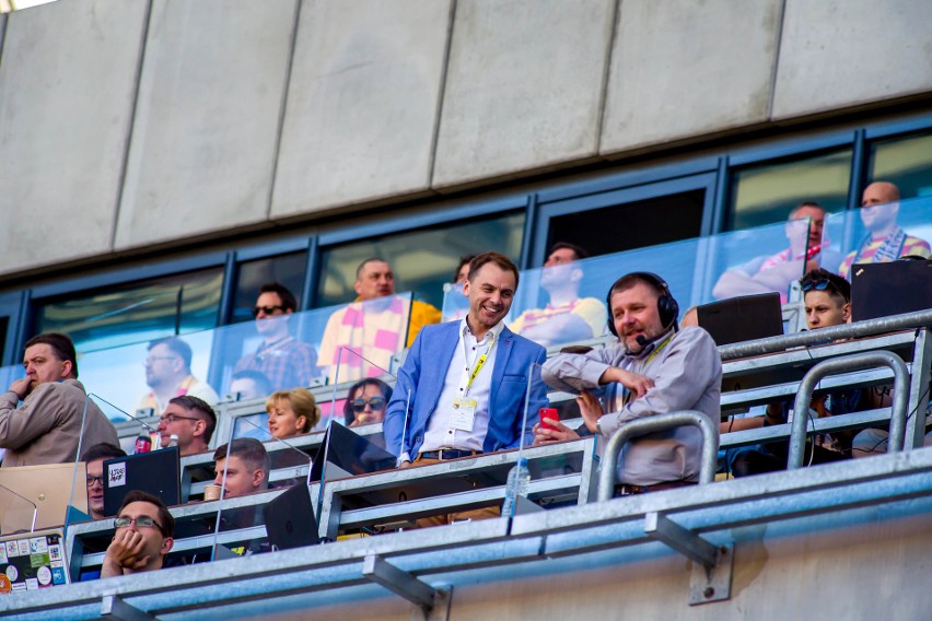 Jagiellonia Białystok - Legia Warszawa 6.05.2018. Kibice...