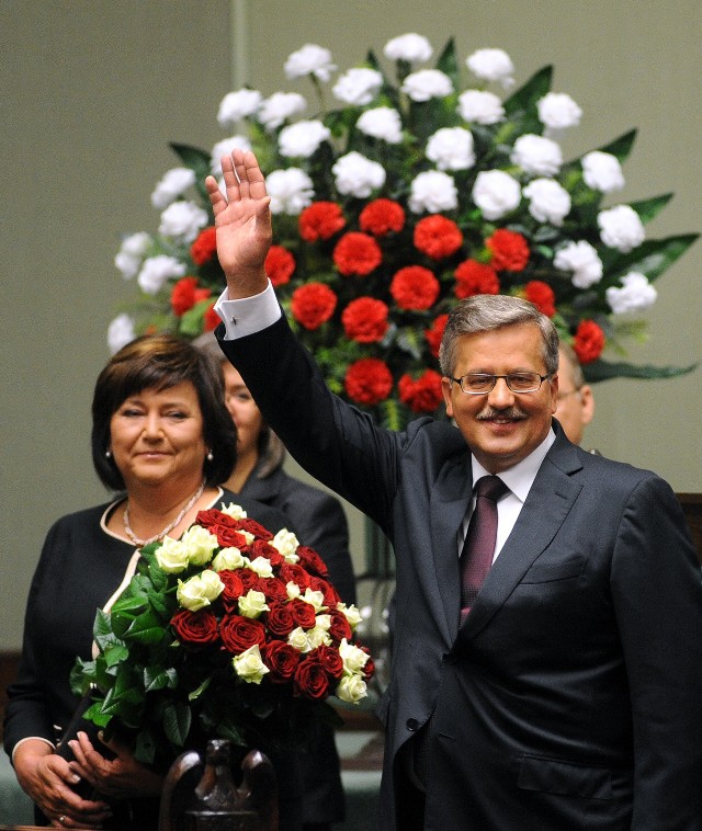 Bronisław i Anna Komorowscy
