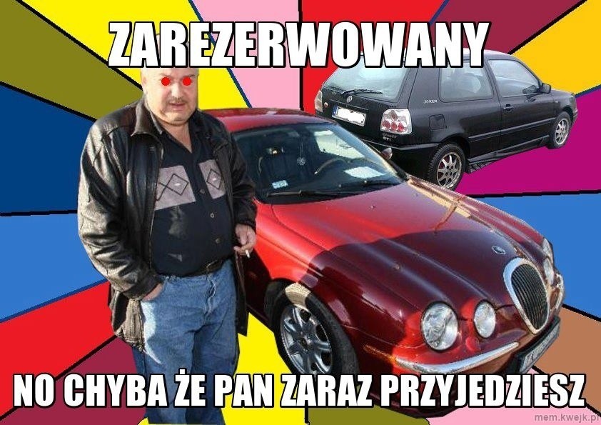 Typowy Mirek [MEM] handlarz aut podbija internet! [NAJLEPSZE ZDJĘCIA]