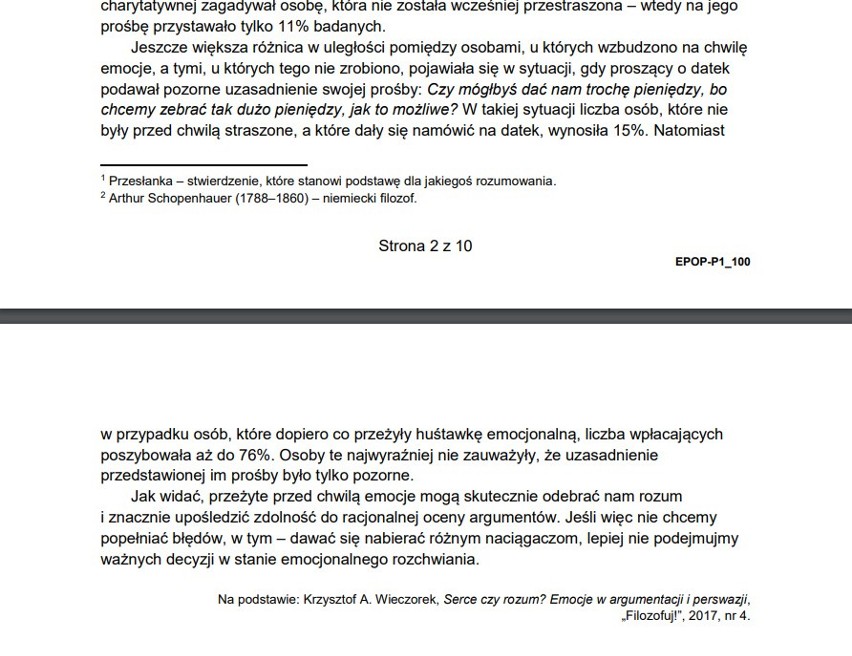 Matura 2022 z polskiego. Poziom podstawowy. Arkusz CKE + odpowiedzi