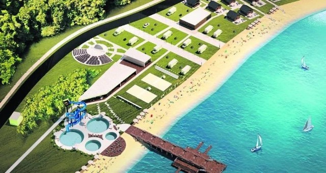 Inwestor, czyli firma REMAR z Gołkowic (gm. Stary Sącz), zamierza zakończyć budowę aquaparku jak najszybciej