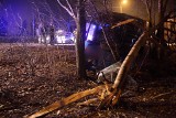 Wypadek w Ustce. Autobus wypadł z drogi