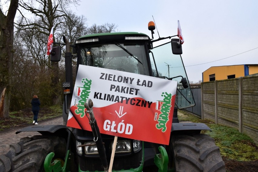 Protest rolników w Zachodniopomorskiem 18.01.2022