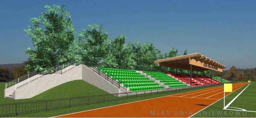 Stadion Unii Gniewkowo zostanie przebudowany. Boisko ma być...
