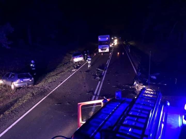 Poważny wypadek na DK10 na wysokości Przyłubia (powiat...