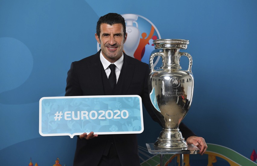 Portugalczyk Luis Figo został ambasadorem Euro 2020