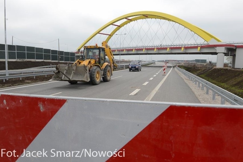 Autostrada A1 do Łodzi przed otwarciem