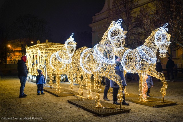 Białostoczanie pokochali świąteczne dekoracje na Rynku Kościuszki