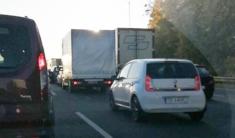 Autostrada A4 w Rudzie Śląskiej jest częściowo zablokowana z...