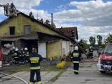 Pożar zajazdu Pasibrzuch w Bytyniu przy drodze krajowej nr 92 - zobacz zdjęcia