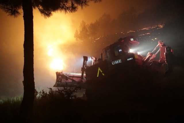 Na zachodzie Hiszpanii spłonęło 8500 hektarów lasów. W najbliższych godzinach żywioł może dotrzeć na terytorium Portugalii