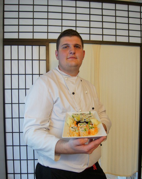 Damian Stachura - Sushi Master Wasabi Sushi.