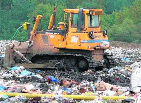 Śmieci z całego  miasta trafiają  na wysypisko należące do Częstochowskiego Przedsiębiorstwa Komunalnego