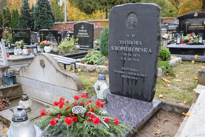 Grobem Teodory Kropidłowskiej zajmują się obecnie pracownicy...