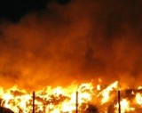 W Tursku spłonęły stodoła i przybudówka. Straty oceniono na 50 tysięcy złotych