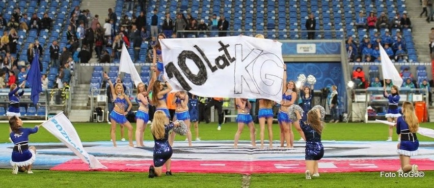 Kolejorz Girls na meczu Lech Poznań - Ruch Chorzów