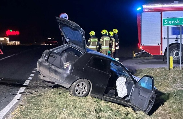 Wypadek pod Gubinem, w okolicach Starosiedla.