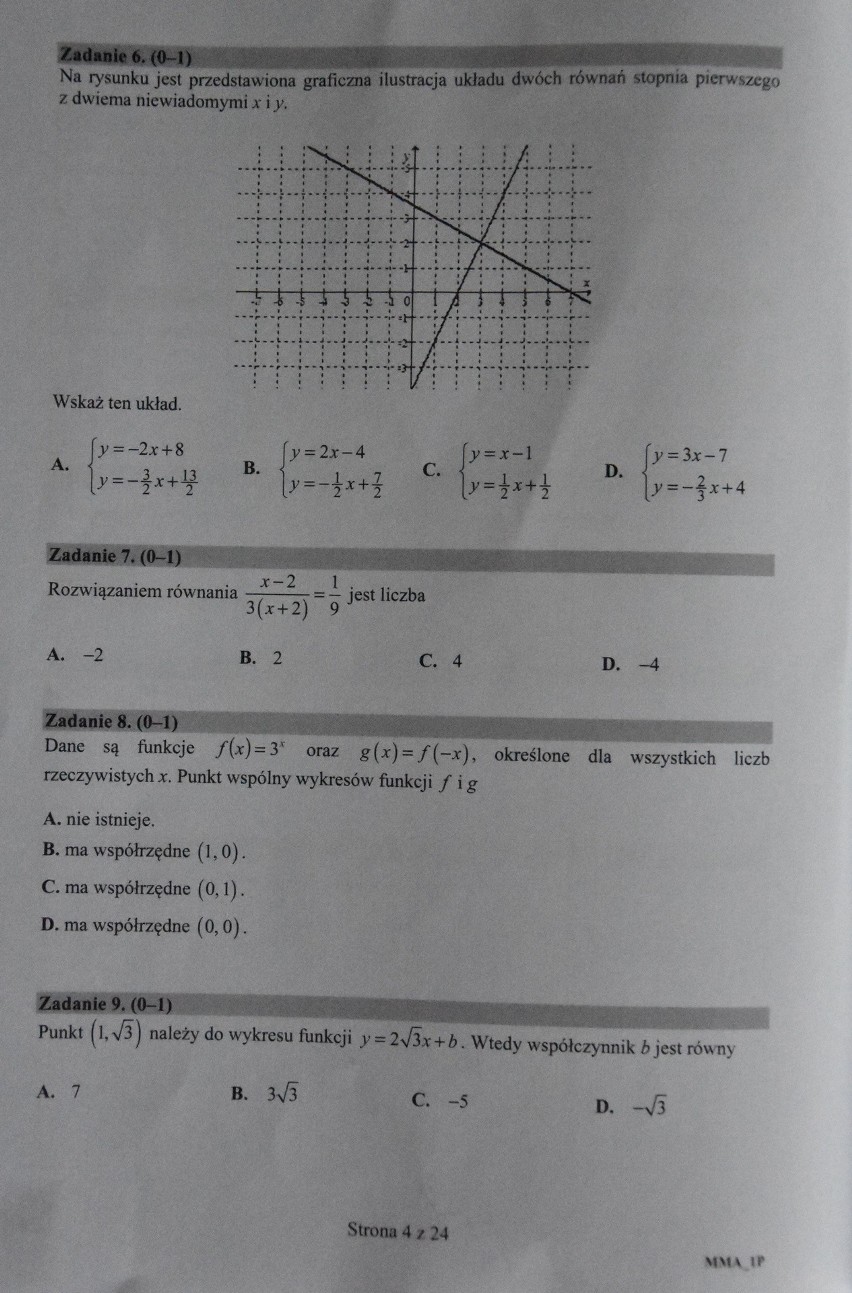 Matura poprawkowa 2018 MATEMATYKA. Arkusz i odpowiedzi w serwisie EDUKACJA. Mamy arkusze! Mamy wszystkie odpowiedzi