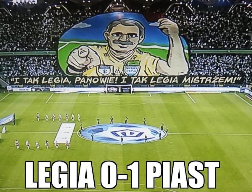 Memy po meczu Legia - Piast