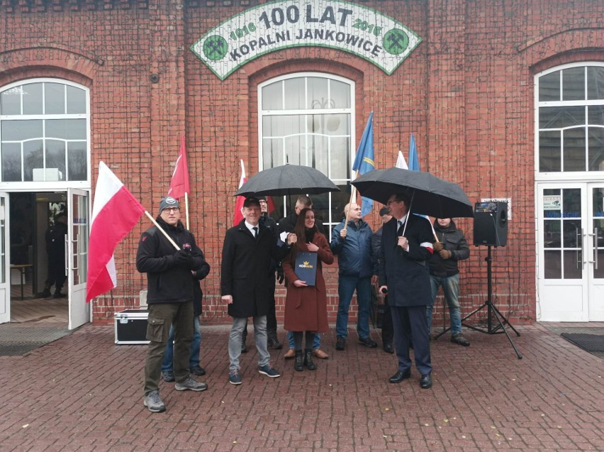 Protest trwał około pół godziny.