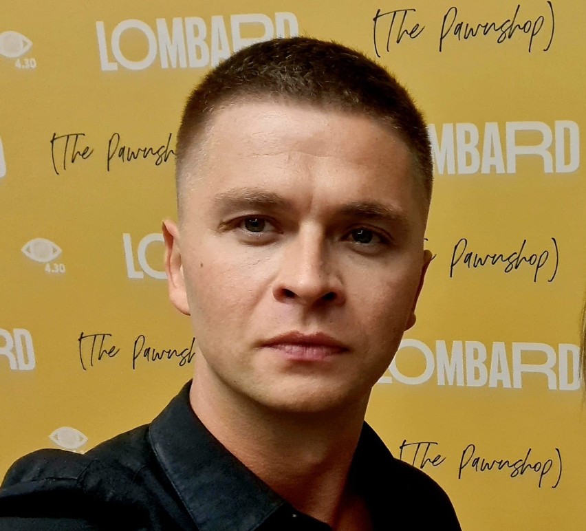 Łukasz Kowalski, reżyser filmu "Lombard"...