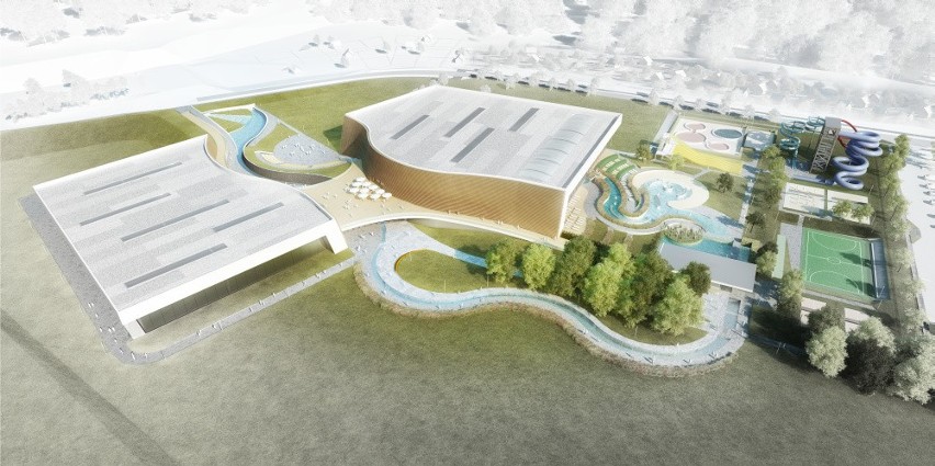 Aquapark w Szczecinie, czyli park wodny coraz bliżej. Poznaliśmy projekt!