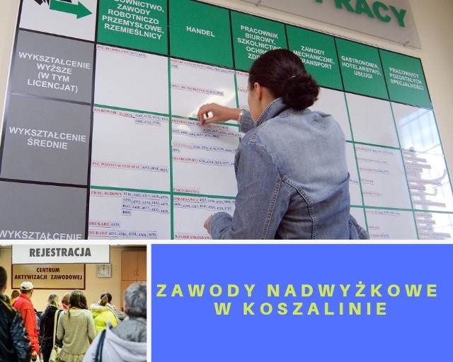 Zawody nadwyżkowe to te, na które zapotrzebowanie na rynku pracy jest mniejsze, anizeli liczba osób poszukujących pracy w danym zawodzie. Jakie zawody należą do nadwyżkowych w naszym regionie? Sprawdźcie!Źródło: Urząd Pracy w KoszalinieZobacz także Do 2025 roku może nam zabraknąć nawet 1,5 mln pracowników