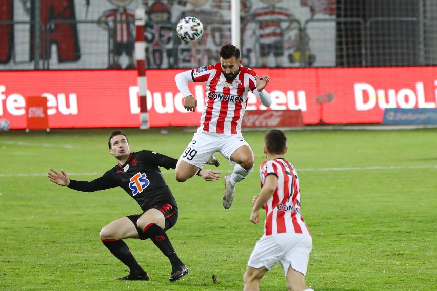 W jesiennym meczu w Krakowie Cracovia wygrała 3:1