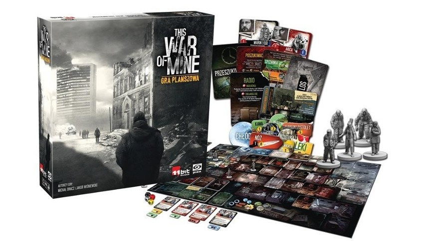 W planszowej wersji This War of Mine - podobnie jak w...