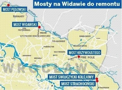 Na wiosnę rozpocznie się budowa czterech mostów we Wrocławiu (MAPA)