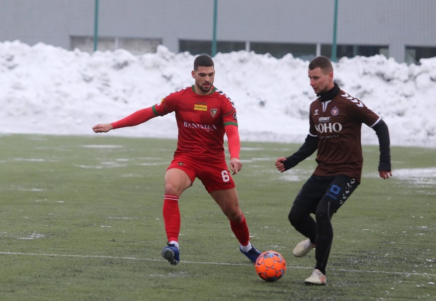 Bezbramkowy sparing Zagłębie Sosnowiec - Garbarnia Kraków