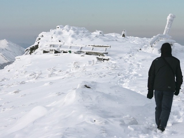 Zima w BieszczadachNajniższe temperatury zanotowano w Baligrodzie, Polanie i Czarnej -18,4 st. C.