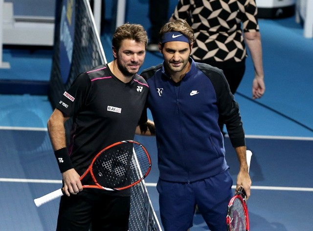 Wiele lat spędzili razem na kortach całego świata Wawrinka i Federer