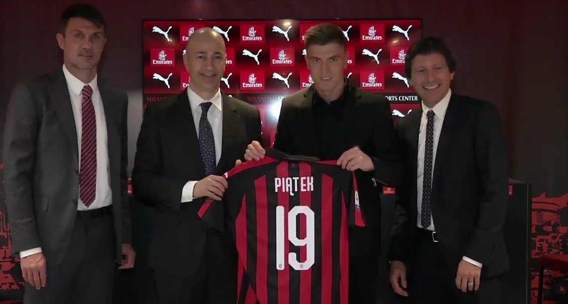 Krzysztof Piątek przedstawiony przez AC Milan. - Zrobię wszystko, by klub  wrócił do Ligi Mistrzów | Gol24