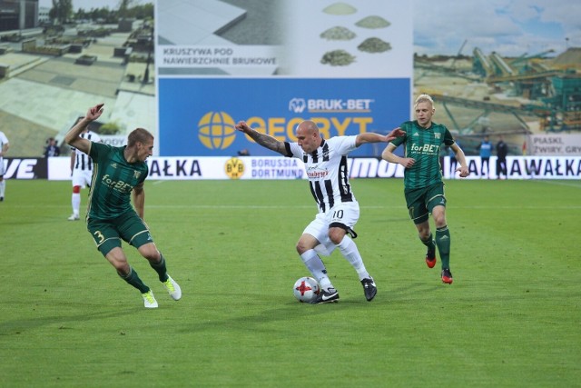 Mecz Sandecja - Śląsk Wrocław (1:1)