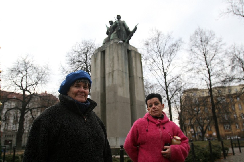 Pomnik Armii Czerwonej na placu Wolności w Katowicach