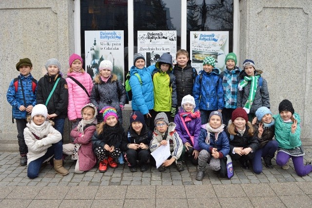 Uczniowie klasy II D ze SP nr 47 w Gdańsku odwiedzili redakcję Dziennika Bałtyckiego