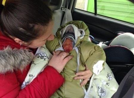 Tymek urodził się dwa dni temu, wraz ze swoją mamą udało się...