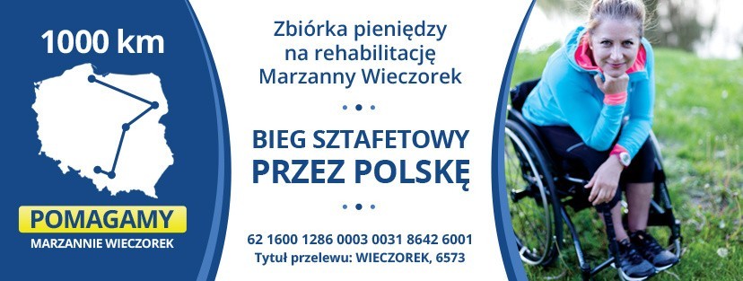 Z Zabrza do Trójmiasta: przebiegną 1000 km, żeby pomóc sportsmence 