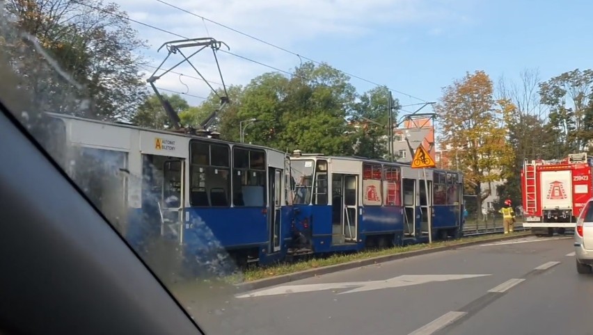 Wypadek na ul. Mikołajczyka w Krakowie spowodował dziś duże...