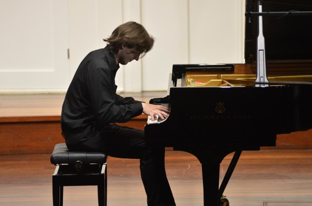 Łukasz Byrdy walczy w Konkursie Chopinowskim