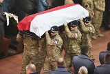 Pogrzeb policjanta, który zginął podczas strzelaniny [ZDJĘCIA]