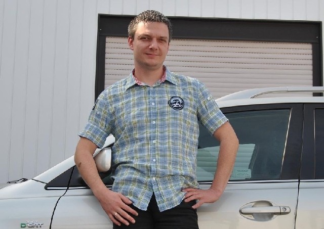 Łukasz Szarama z firmy Auto-Komplex Szarama z Nowej Soli zgłosił do plebiscytu swój nowoczesny program opieki nad autami firmowy Mini-Flota.