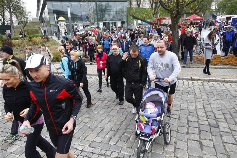 600 osób wystartowało spod amfiteatru.