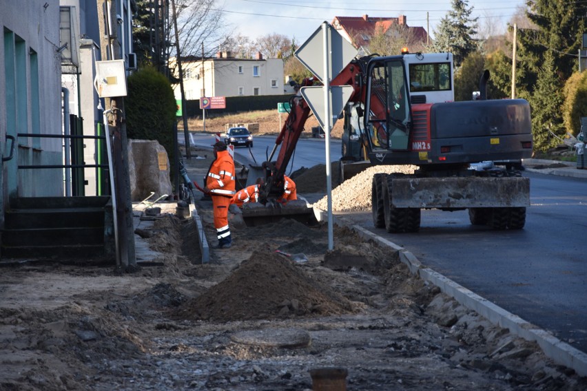 Drogowców spotkać  można m.in. na al. Mickiewicza w Nakle....