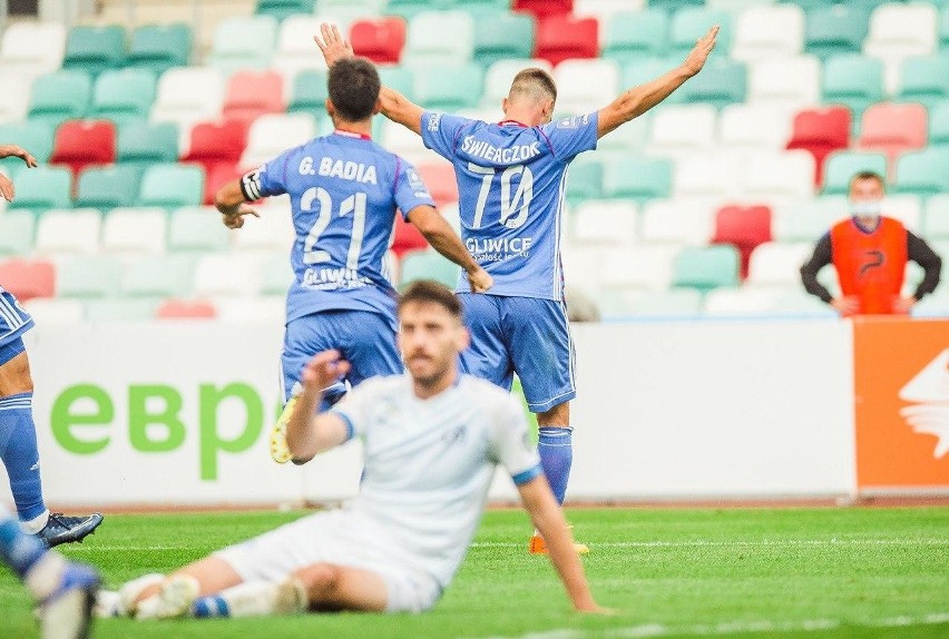 Liga Europy: Dinamo Mińsk - Piast Gliwice 0:2