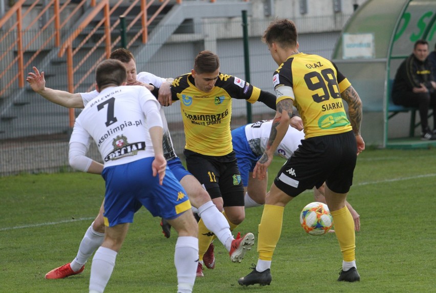 II liga piłki nożnej: Siarka Tarnobrzeg - Olimpia Elbląg 1:0 (1:0)