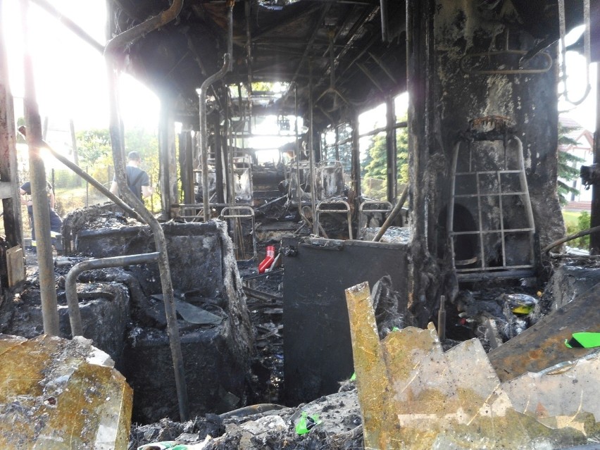 Droga była całkowicie zablokowana. Autobusem relacji...