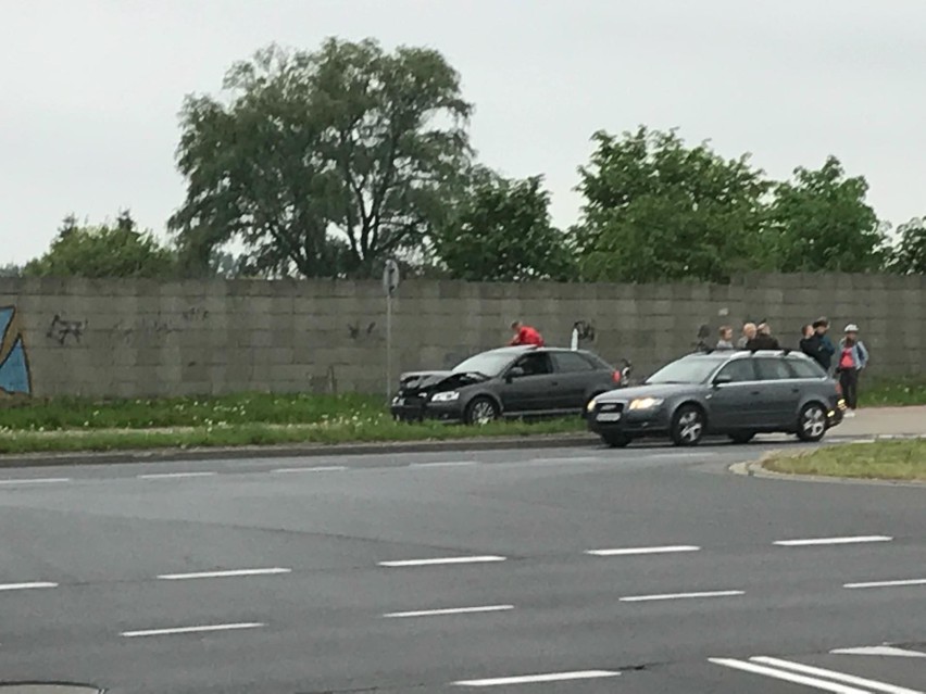 Kolizja na ul. Taczaka w Szczecinie. Na szczęście bez utrudnień